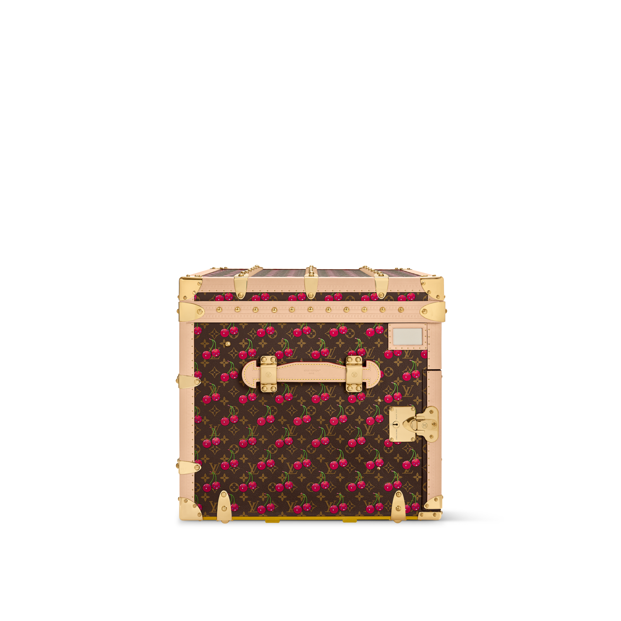 LV x TM Courrier Lozine Carré Cherry Other Monogram Canvas